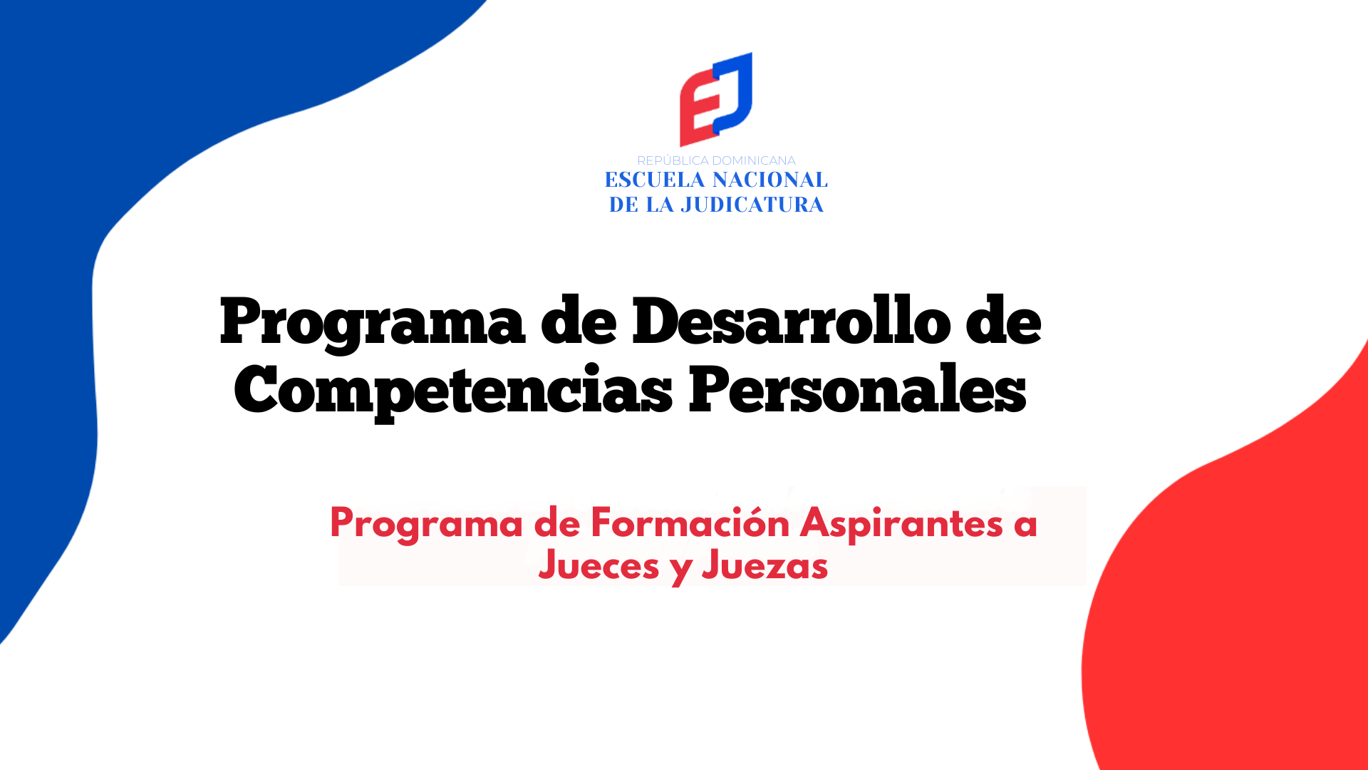 Programa Desarrollo de Competencias Personales AJ 2024