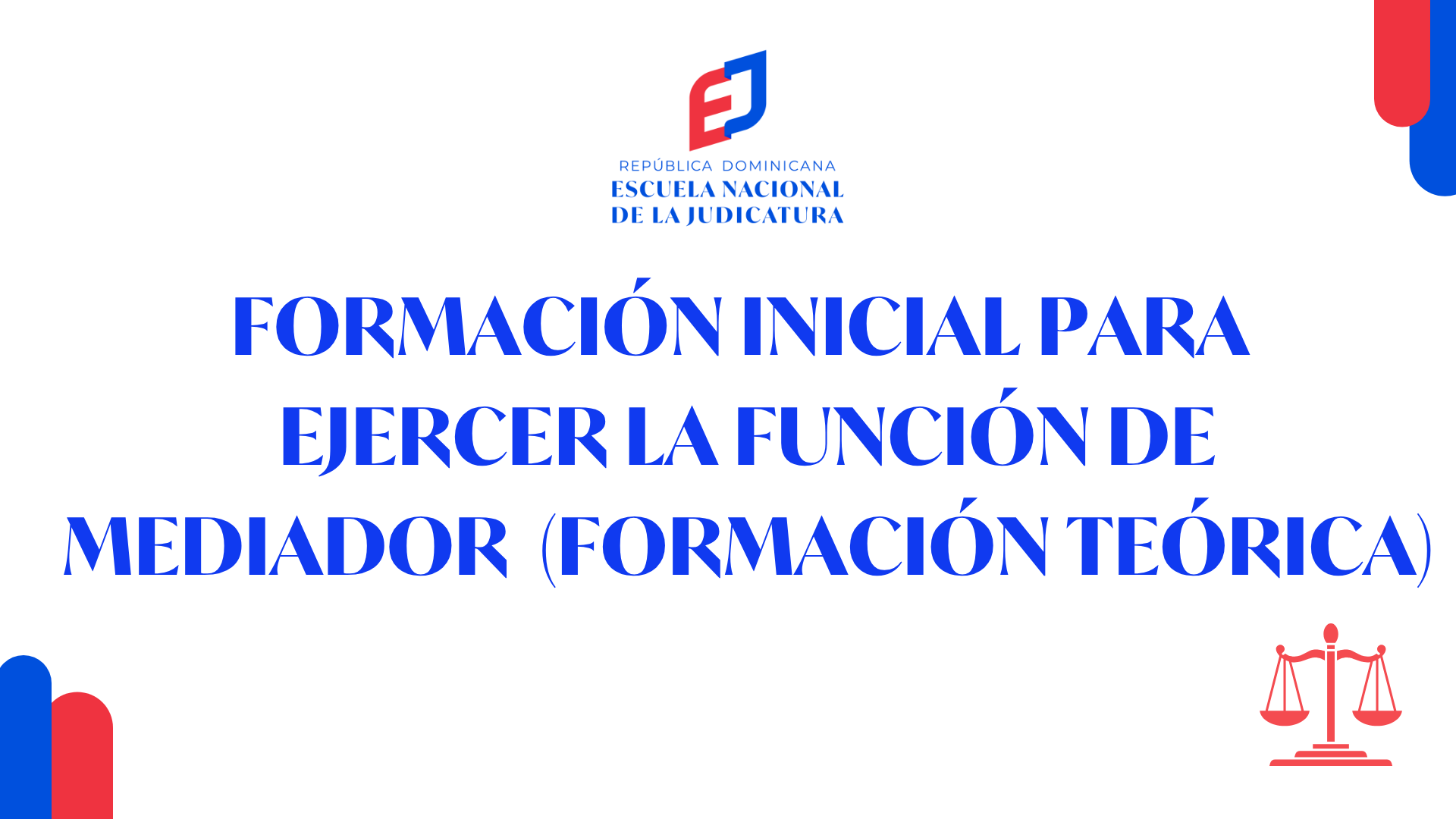 FI-010 -25-01 ​Formación inicial para ejercer la función de mediador (formación teórica)